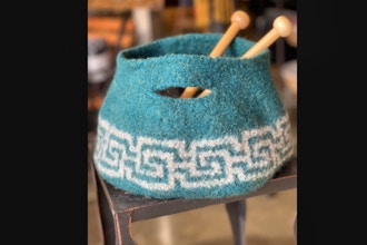 Felted Mosaic Bag